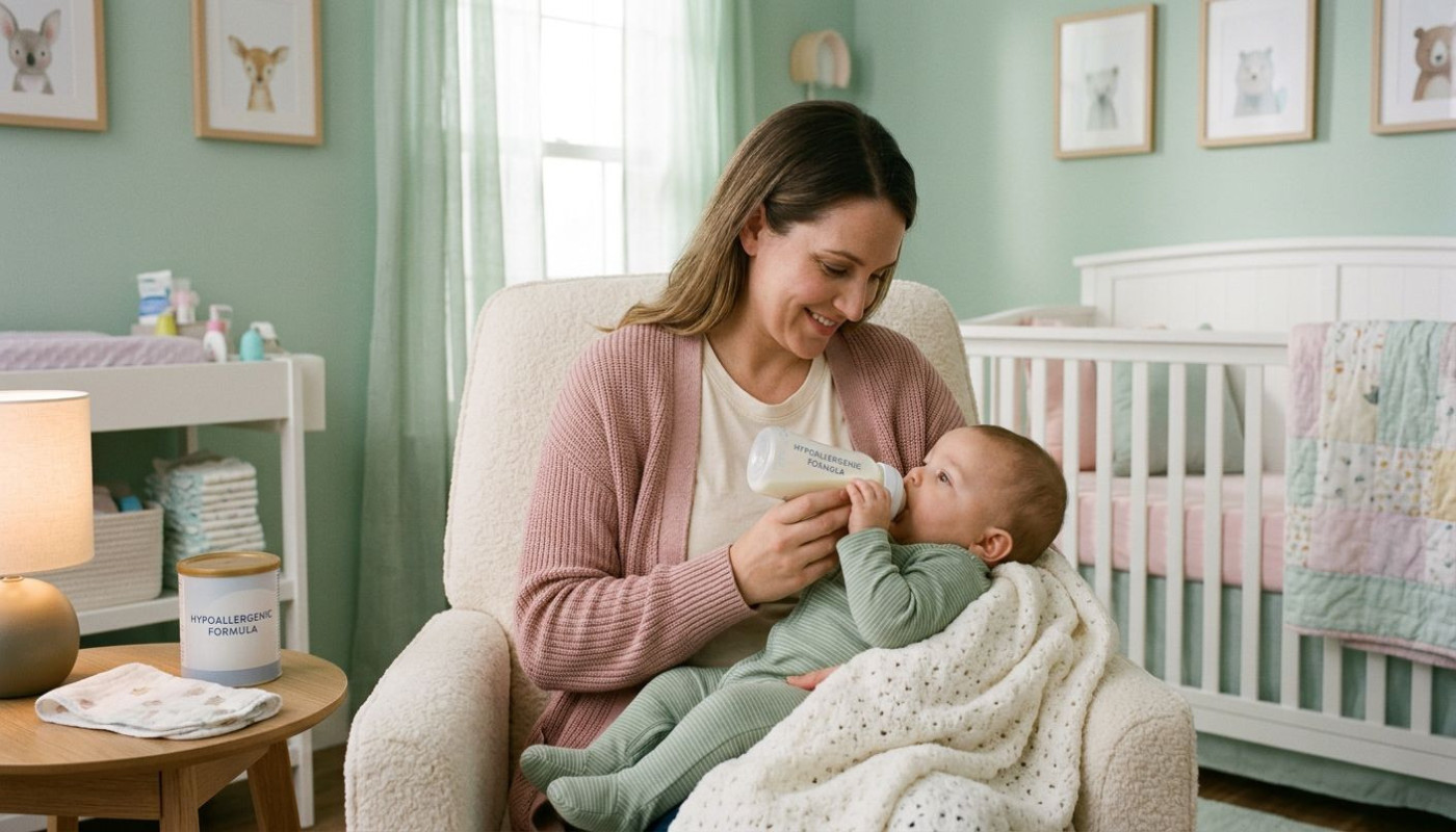 Comment adapter l'alimentation de bébé en cas d'intolérance au lait ?