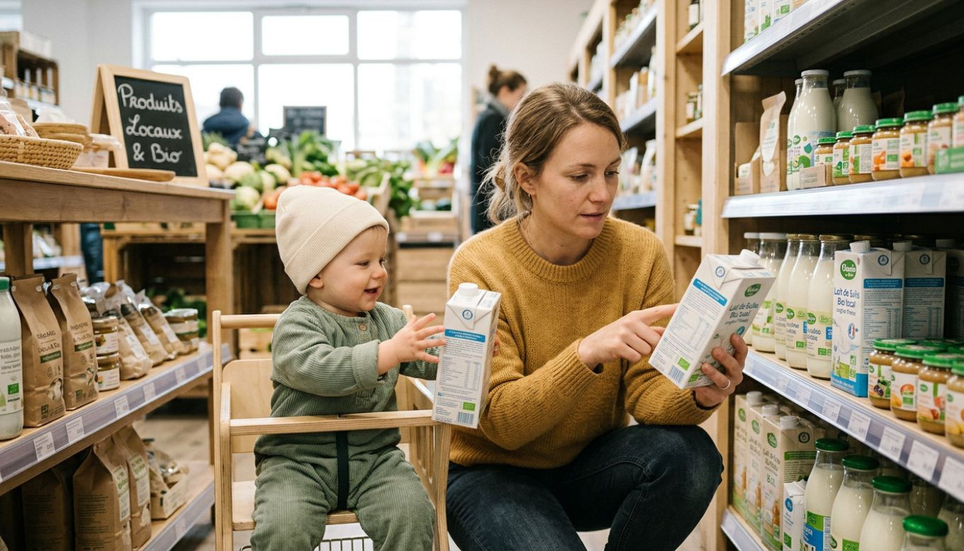 Comment choisir un lait de suite bio et local pour votre enfant ?